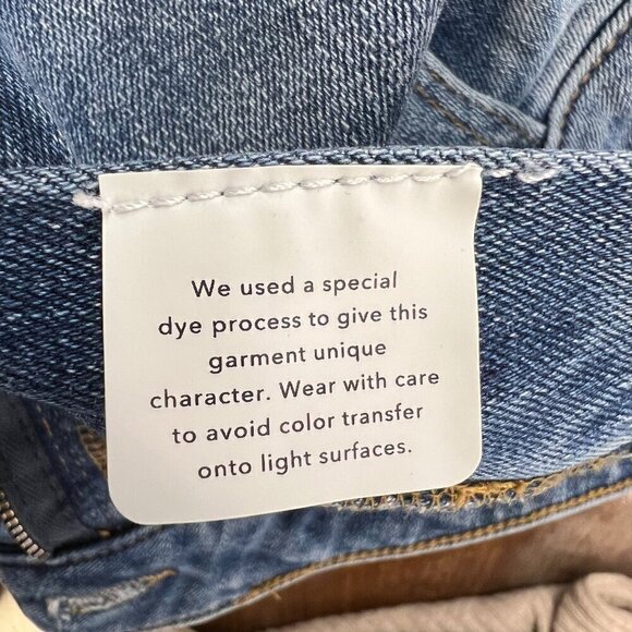 DL1961 Wallace High-Rise Cropped Flare Denim Jeans Color Briggs Sz 27 - Picture 14 of 15